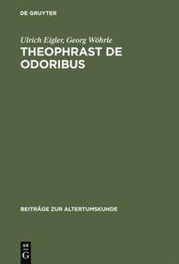 bokomslag Theophrast De odoribus