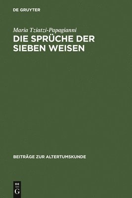 Die Sprche der sieben Weisen 1