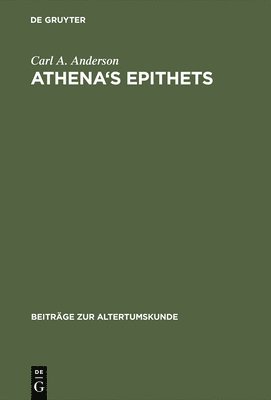 Athena's Epithets 1