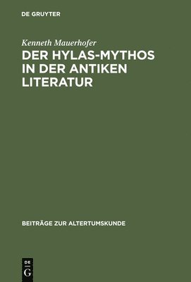 Der Hylas-Mythos in der antiken Literatur 1