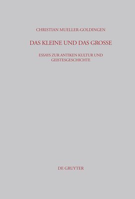 bokomslag Das Kleine Und Das Große