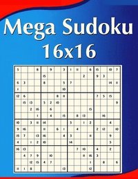 bokomslag 16 x 16 Mega Sudoku Large Print