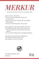 Christian Demand, Ekkehard Knörer - MERKUR 9/2025, Jg.79, Häftad