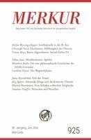 Christian Demand, Ekkehard Knörer - MERKUR 6/2026, Jg.80, Häftad