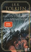 bokomslag Der Untergang von Númenor und andere Geschichten aus dem Zweiten Zeitalter von Mittelerde