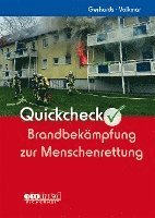 bokomslag Quickcheck Brandbekämpfung zur Menschenrettung