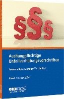 bokomslag Aushangpflichtige Unfallverhütungsvorschriften