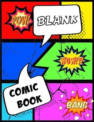 bokomslag Blank Comic Book