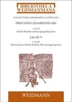 Michela Rosellini, Elena Spangenberg Yanes, Martina Pavoni - Prisciani Caesariensis Ars. LIBRI III-V, Häftad