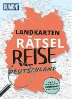 bokomslag Landkarten-Rätselreise Deutschland