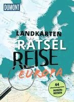 bokomslag DUMONT Bildband Landkarten-Rätselreise Europa