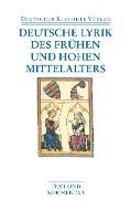 bokomslag Deutsche Lyrik des frühen und hohen Mittelalters