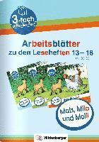 bokomslag Mats, Mila und Molli - Arbeitsblätter zu den Leseheften 13 - 18 (A B C)