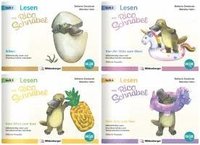 bokomslag Lesen mit Rico Schnabel, Heft 1-4, silbierte Ausgabe mit BOOKii-Funktion. Paket