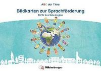 bokomslag ABC der Tiere - Fit für den Schulbeginn - Bildkarten zur Sprachförderung
