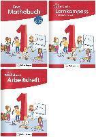 bokomslag Das Mathebuch 1 - Neubearbeitung - Schülerbuch/Lernkompass/Arbeitsheft im Paket