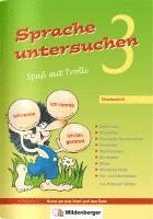 bokomslag Sprache untersuchen - Spaß mit Trolli 3, Druckschrift