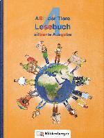 bokomslag ABC der Tiere 4 - Lesebuch, silbierte Ausgabe · Neubearbeitung