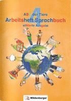 bokomslag ABC der Tiere 4 - Arbeitsheft Sprachbuch, silbierte Ausgabe · Neubearbeitung