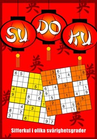 bokomslag Sudoku : sifferkul i olika svårighetsgrader