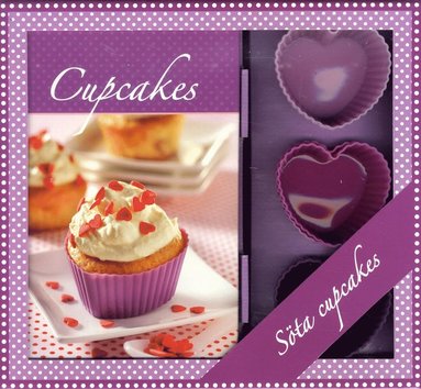 bokomslag Cupcakes box - bok & 6 cupcakeformar