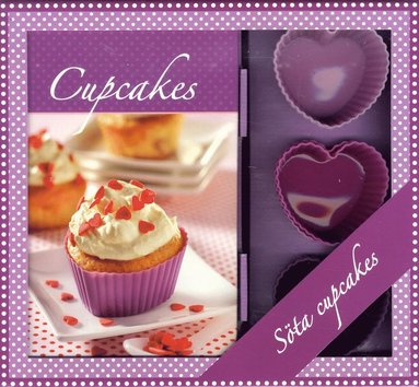 bokomslag Cupcakes box - bok & 6 cupcakeformar