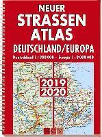 bokomslag Neuer Straßenatlas Deutschland/Europa 2019/2020