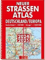 bokomslag Neuer Straßenatlas Deutschland/Europa 2024/2025