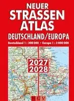 Neuer Straßenatlas Deutschland/Europa 2027/2028, Häftad. Tillgänglighet: Lägg i varukorg