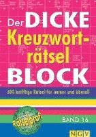 bokomslag Der dicke Kreuzworträtsel-Block Band 16