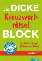 bokomslag Der dicke Kreuzworträtsel-Block Band 26