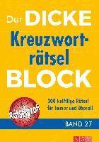 bokomslag Der dicke Kreuzworträtsel-Block Band 27