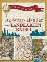 Philip Kiefer, Naumann & Göbel Verlag - Adventskalender der Landkartenrätsel. In 24 Etappen um die Welt, Häftad