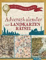 Adventskalender der Landkartenrätsel. In 24 Etappen um die Welt 1