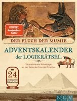 bokomslag Der Fluch der Mumie Adventskalender der Logikrätsel