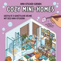 Mini-Sticker-Szenen - Cozy Mini-Homes I 3D-Sticker, Häftad
