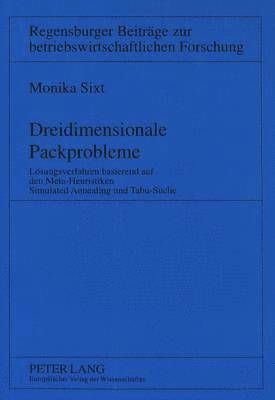 Dreidimensionale Packprobleme 1