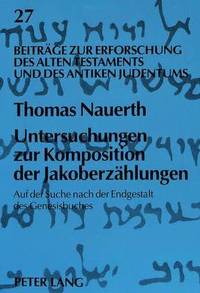 bokomslag Untersuchungen Zur Komposition Der Jakoberzaehlungen