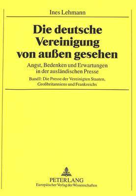 bokomslag Die Deutsche Vereinigung Von Auen Gesehen