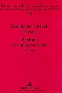 bokomslag Berliner Freimaurerreden