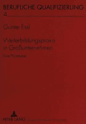 bokomslag Weiterbildungspraxis in Grounternehmen