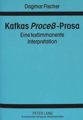 bokomslag Kafkas Proce-Prosa