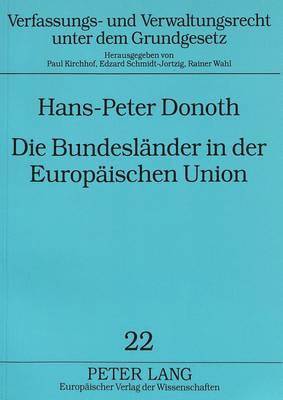 Die Bundeslaender in Der Europaeischen Union 1