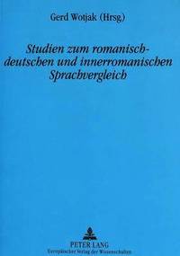 bokomslag Studien Zum Romanisch-Deutschen Und Innerromanischen Sprachvergleich