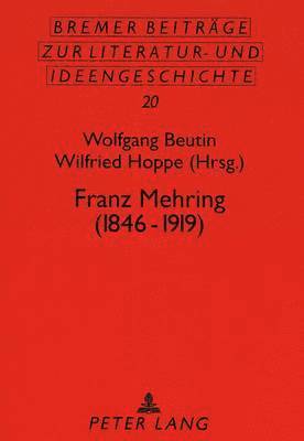 bokomslag Franz Mehring (1846-1919)