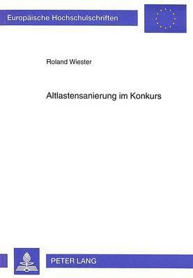 Altlastensanierung Im Konkurs 1