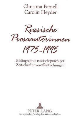 Russische Prosaautorinnen 1975-1995 1