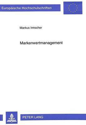 bokomslag Markenwertmanagement