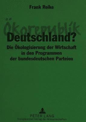Oekorepublik Deutschland? 1