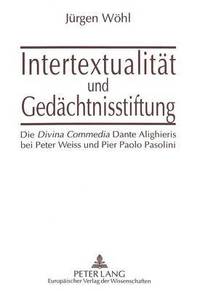 bokomslag Intertextualitaet und Gedaechtnisstiftung